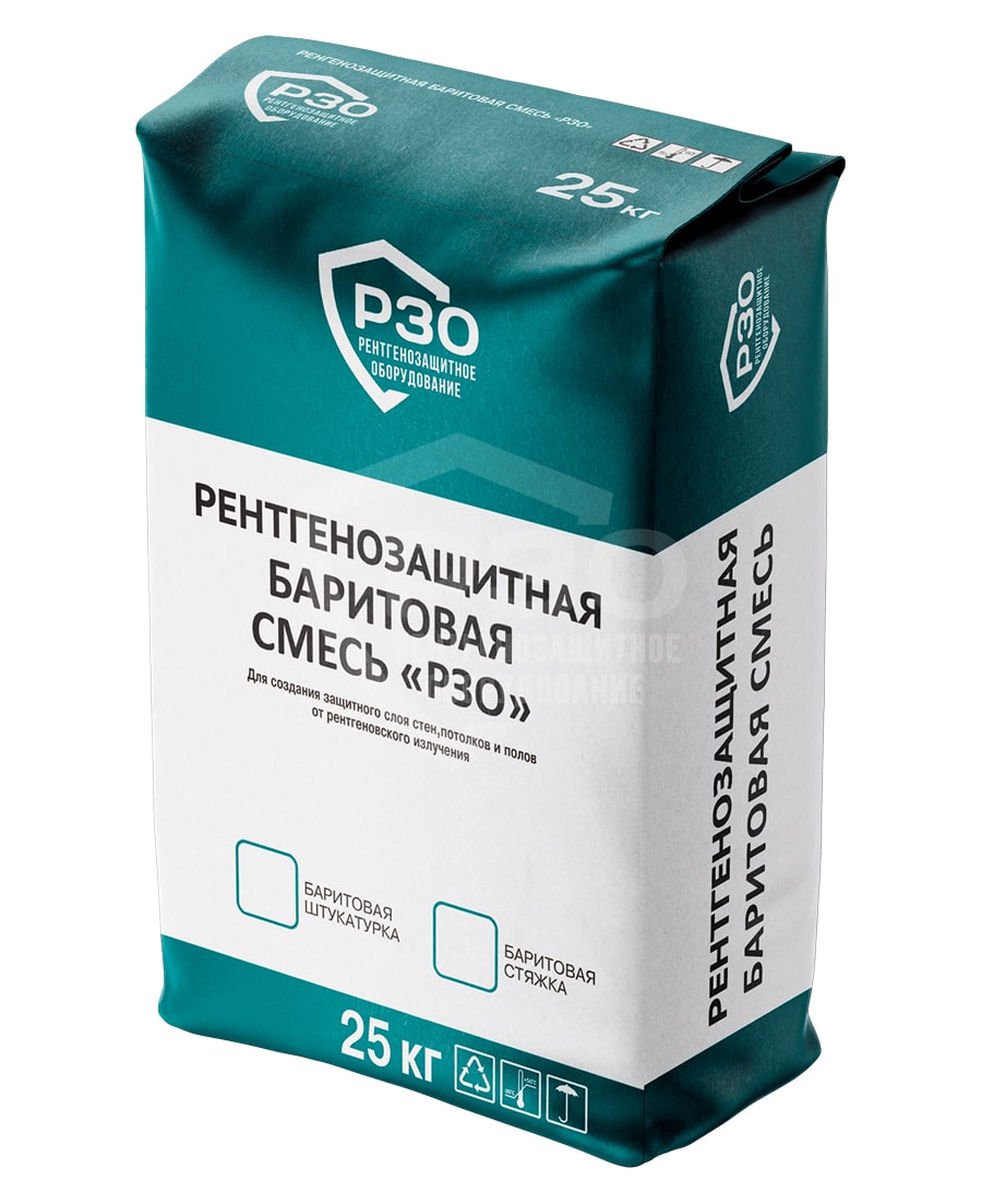 Баритовая штукатурка РЗО